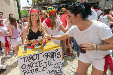 Este miércoles 24 de julio comenzaron las fiestas de Santa Ana en Tudela con el tradicional lanzamiento del cohete.