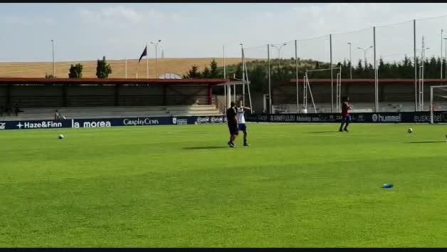 Primer entrenamiento de Darko Brasanac con Osasuna