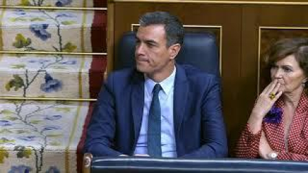 Intervención de García Adanero en la investidura de Sánchez