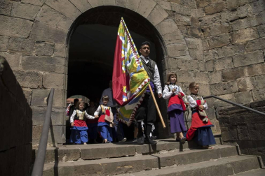 Fotos del cohete de fiestas de Isaba 2019