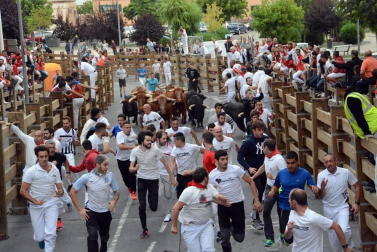 Los astados de la ganadería riojana de Toropasión completaron en grupo una carrera rápida y limpia
