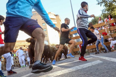 Todas las fotos del cuarto encierro de fiestas de Tudela 2019