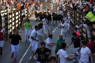 Todas las fotos del cuarto encierro de fiestas de Tudela 2019