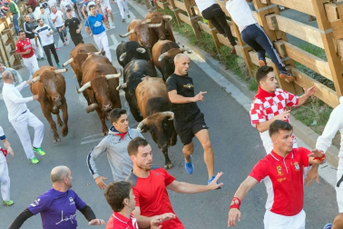 Todas las fotos del cuarto encierro de fiestas de Tudela 2019