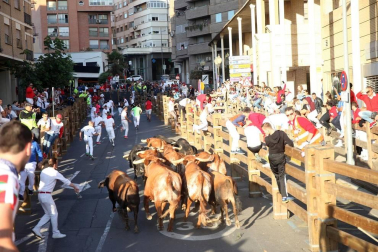 Todas las fotos del cuarto encierro de fiestas de Tudela 2019