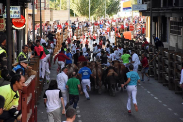 Todas las fotos del cuarto encierro de fiestas de Tudela 2019