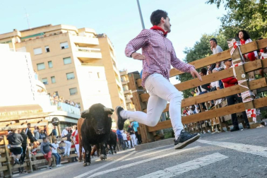 Todas las fotos del cuarto encierro de fiestas de Tudela 2019
