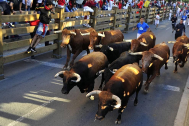 Todas las fotos del cuarto encierro de fiestas de Tudela 2019