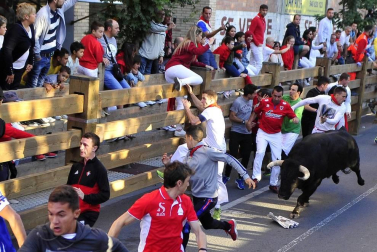 Todas las fotos del cuarto encierro de fiestas de Tudela 2019