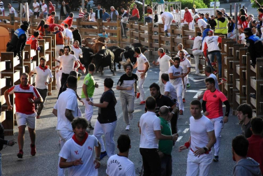 Todas las fotos del cuarto encierro de fiestas de Tudela 2019