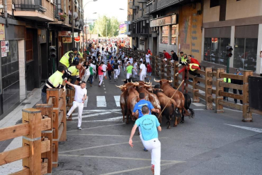 Todas las fotos del cuarto encierro de fiestas de Tudela 2019