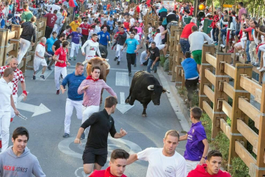 Todas las fotos del cuarto encierro de fiestas de Tudela 2019