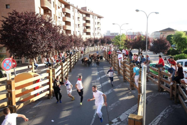 Todas las fotos del cuarto encierro de fiestas de Tudela 2019