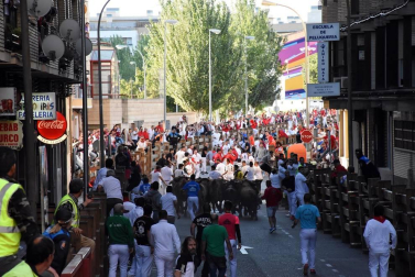 Todas las fotos del cuarto encierro de fiestas de Tudela 2019