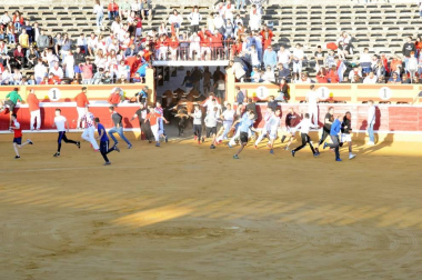 Todas las fotos del cuarto encierro de fiestas de Tudela 2019