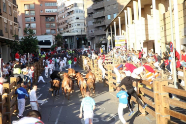 Todas las fotos del cuarto encierro de fiestas de Tudela 2019