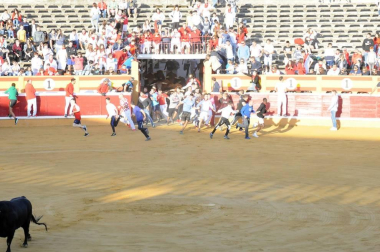 Todas las fotos del cuarto encierro de fiestas de Tudela 2019