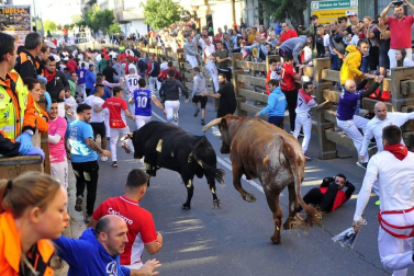 Todas las fotos del cuarto encierro de fiestas de Tudela 2019