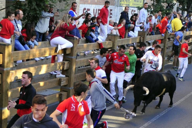 Todas las fotos del cuarto encierro de fiestas de Tudela 2019