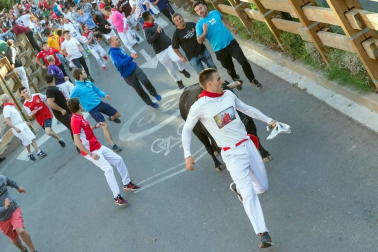 Todas las fotos del cuarto encierro de fiestas de Tudela 2019
