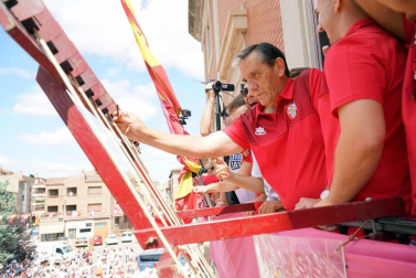 Fotos del cohete de fiestas de Lodosa 2019