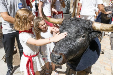 Los niños disfrutan al máximo de los actos que les reserva el programa de fiestas, desde espectáculos a hinchables.