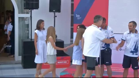 Los Reyes y sus hijas ya están en Mallorca
