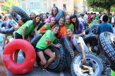 La Asociación de Comerciantes de la localidad del Ega dio comienzo a las fiestas patronales este viernes, 2 de agosto.