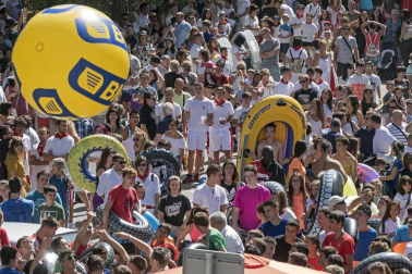 Fotos del cohete de fiestas de Estella 2019