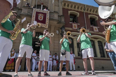 Fotos del cohete de fiestas de Estella 2019