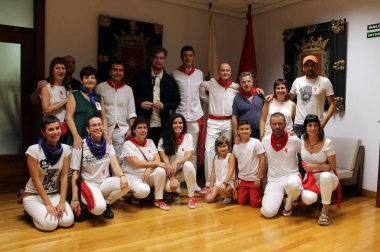 Fotos del cohete de fiestas de Estella 2019