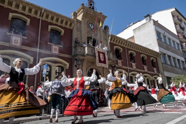 Fotos del cohete de fiestas de Estella 2019