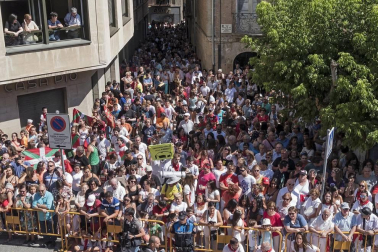Fotos del cohete de fiestas de Estella 2019