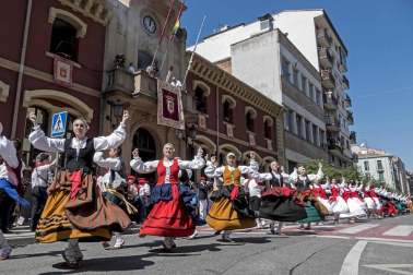 Fotos del cohete de fiestas de Estella 2019