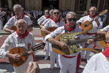 Fotos del cohete de fiestas de Estella 2019