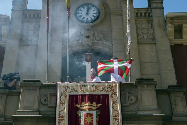 Fotos del cohete de fiestas de Estella 2019