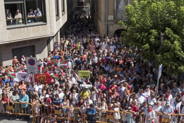 Fotos del cohete de fiestas de Estella 2019