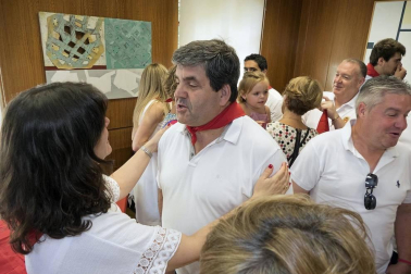 Fotos del cohete de fiestas de Estella 2019