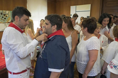 Fotos del cohete de fiestas de Estella 2019