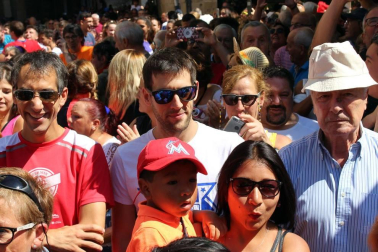 Fotos del cohete de fiestas de Estella 2019