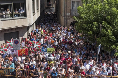 Fotos del cohete de fiestas de Estella 2019