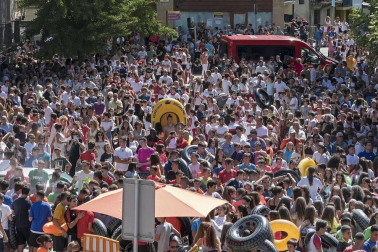 Fotos del cohete de fiestas de Estella 2019