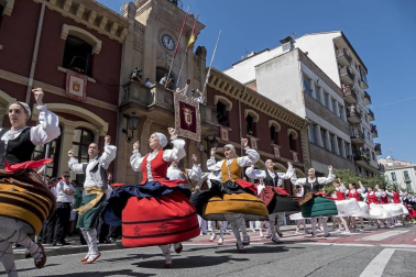 Fotos del cohete de fiestas de Estella 2019