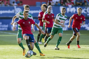 Encuentro de pretemporada disputado el viernes 11 de agosto de 2017 en el estadio de El Sadar.
