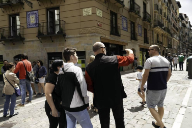 Galería de imágenes del recorrido del encierro en agosto