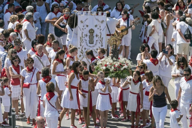 Fotos de la procesión de fiestas de Estella