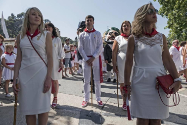 Fotos de la procesión de fiestas de Estella