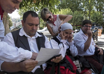 Fotos de la procesión de fiestas de Estella