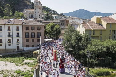 Fotos de la procesión de fiestas de Estella