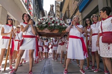 Fotos de la procesión de fiestas de Estella